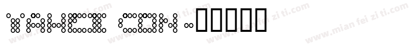 yahei con字体转换
